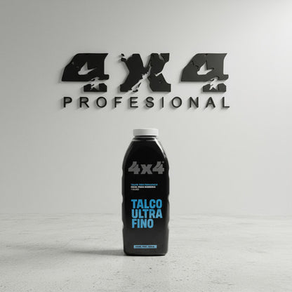 3 Piezas Talco Ultrafino Barberia Estetica Buen Olor 4x4 Pro