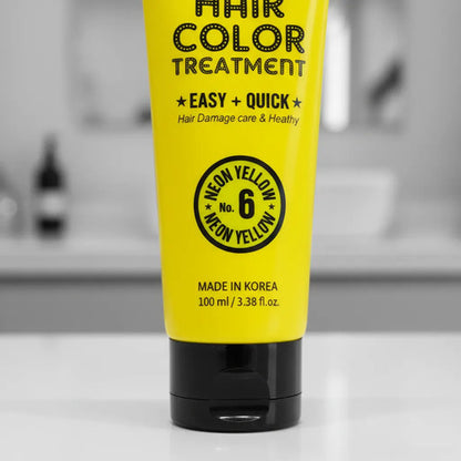 Tinte Para Cabello Ombré Tratamiento De Color Facil Y Rapido 6 Neon Yellow