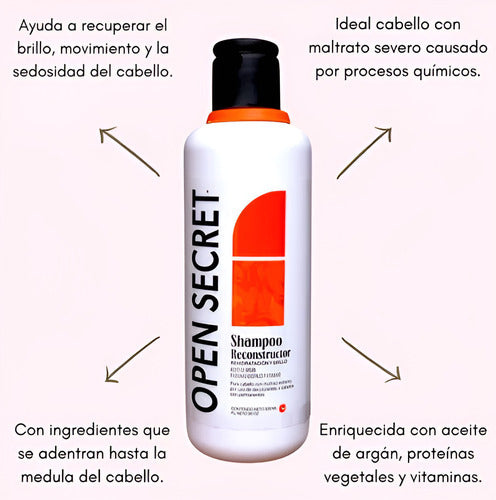 Open Secret Shampoo Y Tratamiento Reconstructor