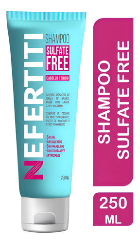 Nefertiti Shampoo Sulfate Free Cabello Teñido 250 Ml