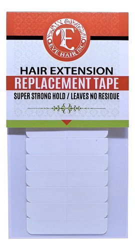Adhesivos Para Extensiones De Cabello Tape Replacement Color Blanco