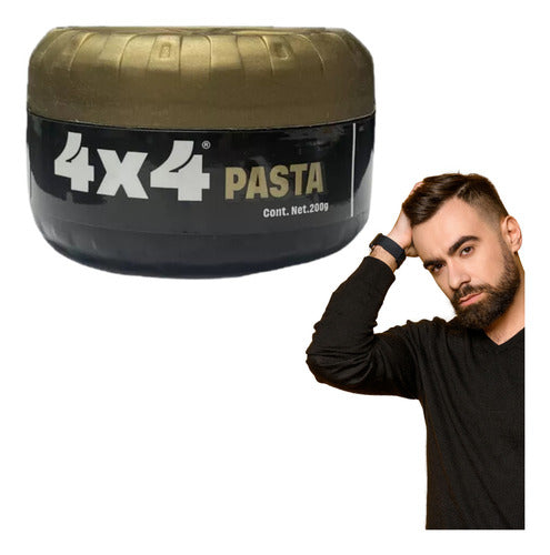 Pasta Profesional 4x4 Fijación Media Para Caballero 200g