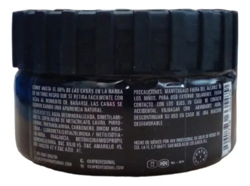 Balsamo Cubre Canas Para Bigote Y Barba 4x4 Profesional 100g