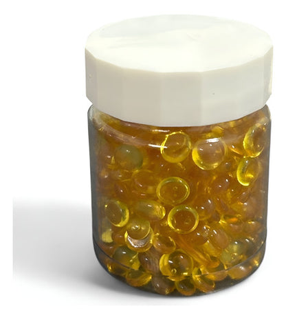 Keratina Granulada Para Extensiones De Cabello 30g Amarillo