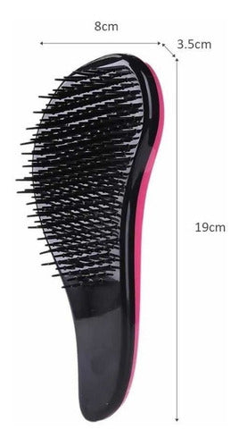 Cepillo Para Desenredar Maxcare Antifrizz Rosa
