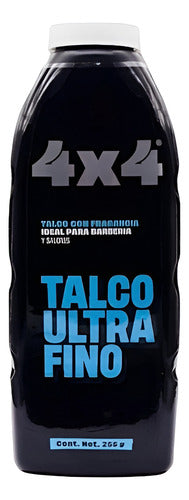 3 Piezas Talco Ultrafino Barberia Estetica Buen Olor 4x4 Pro