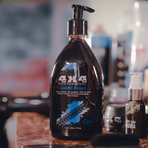 Gel Cubrecanas Cabello 4x4 315 Gr