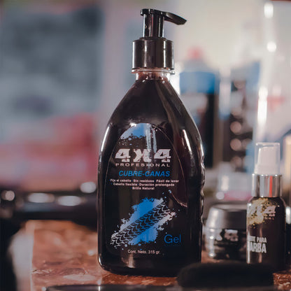 Gel Cubrecanas Cabello 4x4 315 Gr