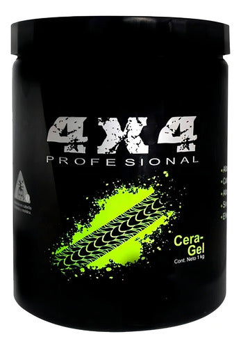 Fijador Modelador 4x4 Profesional Cera-gel Contenedor De 1kg