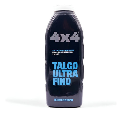 Pack De 4 Piezas 4x4 Cera, Gel Para Afeitar, Talco Y Pomada