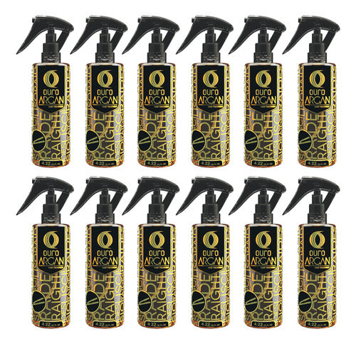 Ouro Tratamiento Seda Capilar Aceite De Argán 120 Ml - 12 Pz