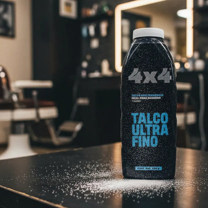 Gel Para Afeitar + Enfriador De Maquinas + Talco 4x4