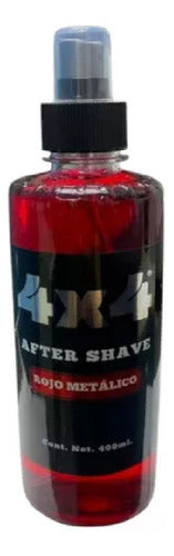 Loción Para Después De Afeitar 4x4 Aftershave Rojo 300 Ml