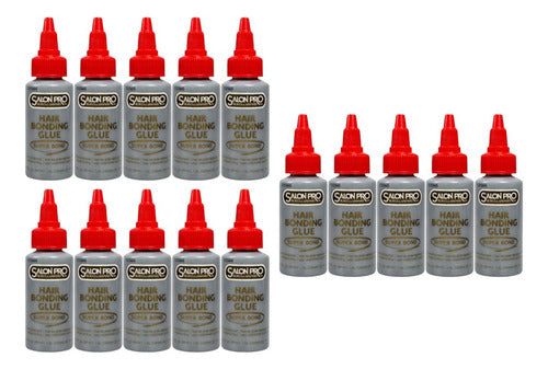 15 Pegamentos Latex Salon Pro Extensiones Naturales Pestañas Negro