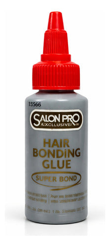 2 Pegamentos Latex Salon Pro Extensiones Naturales Pestañas Negro