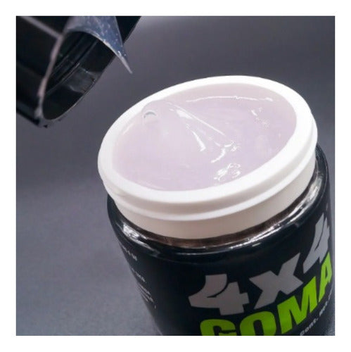 Kit Gel Para Cabello Profesional 4x4 + Goma Max Fijacion