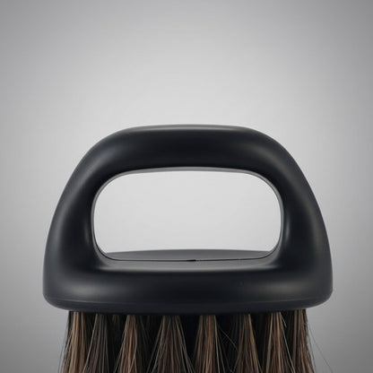 Cepillo Para Barba Y Cabello Con Agarradera Anillo Negro Negro