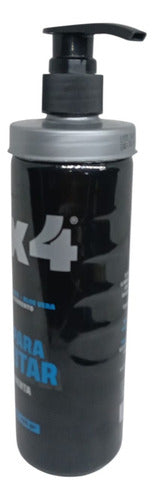 Gel Para Afeitar Aroma Menta 4x4 Profesional 485ml