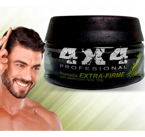 Pomada Extra Firme Para Cabello 4x4 - 100g