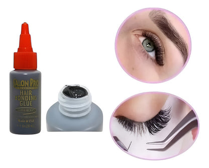 Lote 144 Pzas Pegamento Latex Salon Pro Extensiones Pestañas Negro