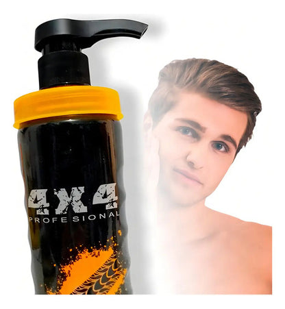 Gel Para Afeitar Transparente Fácil Deslizamiento 4x4 485 Ml Aroma Cítrico