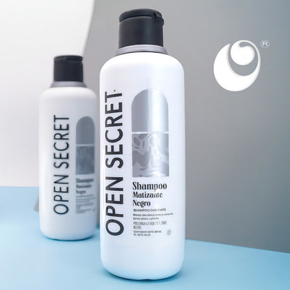 Shampoo Matizante Negro Con Tinte Open Secret® 300 Ml