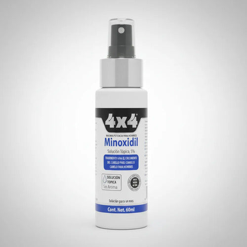 Tratamiento Crecimiento Cabello 4x4 Minoxidil 60ml
