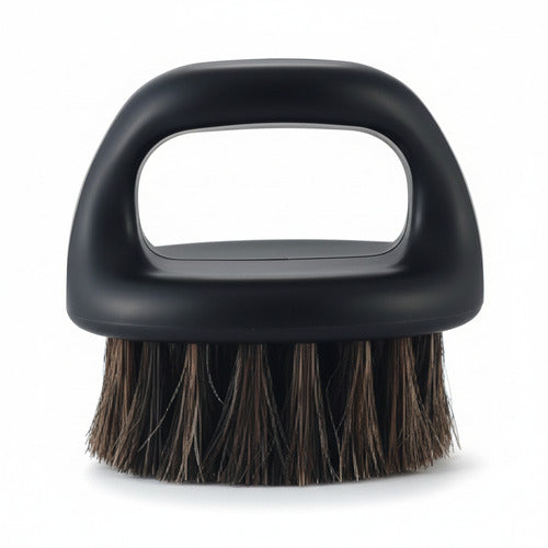Cepillo Para Barba Y Cabello Con Agarradera Anillo Negro Negro