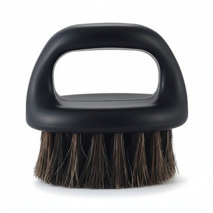 Cepillo Para Barba Y Cabello Con Agarradera Anillo Negro Negro