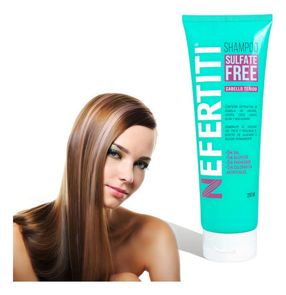 Shampoo Sin Sal Para Cabello Teñido Libre De Parabenos 250ml