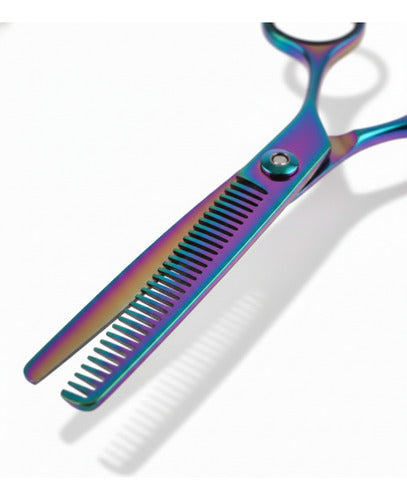 Tijera Degrafiladora Profesional Entresacar Cabello Tornasol Tornasol