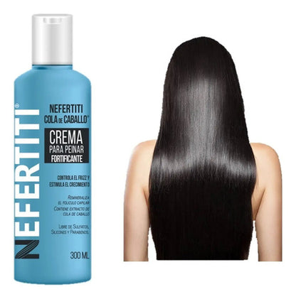 Crema Para Peinar Cola De Caballo Sin Parabenos Nefertiti