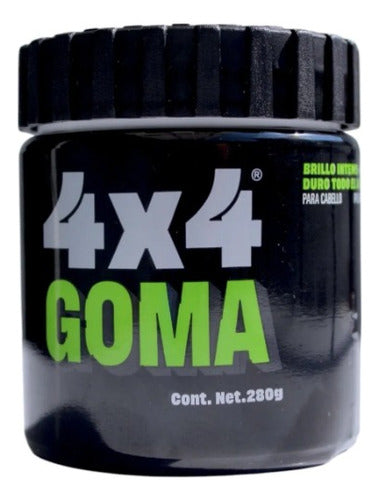 3 Gomas Para Cabello 4x4 Profesional Tarro 280g Envío Gratis