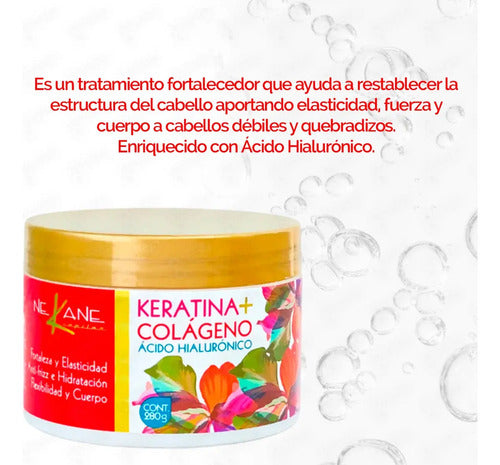 Nekane ® Tratamiento Keratina Cabello Seco Hidrata Antifrizz