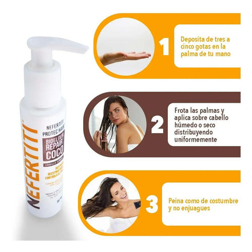 Bioelixir Repair Coco 90ml Para Cabello Teñido Nefertiti
