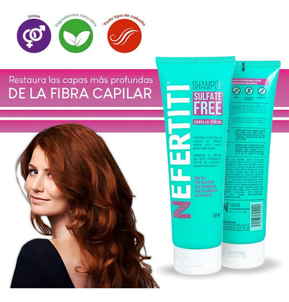 Nefertiti Shampoo Sulfate Free Cabello Teñido 250 Ml