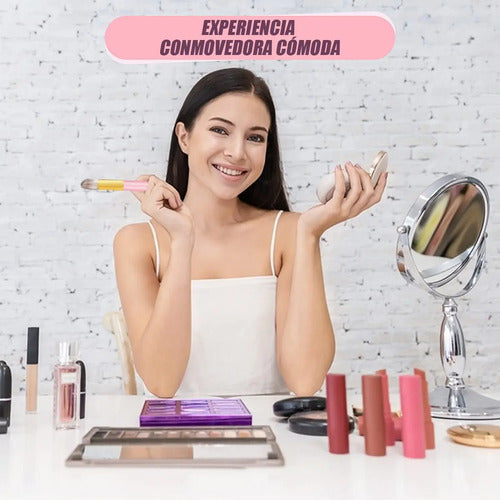 Brochas Para Limpiar Pestañas De Mink, 40 Unidades Rosa Pálido