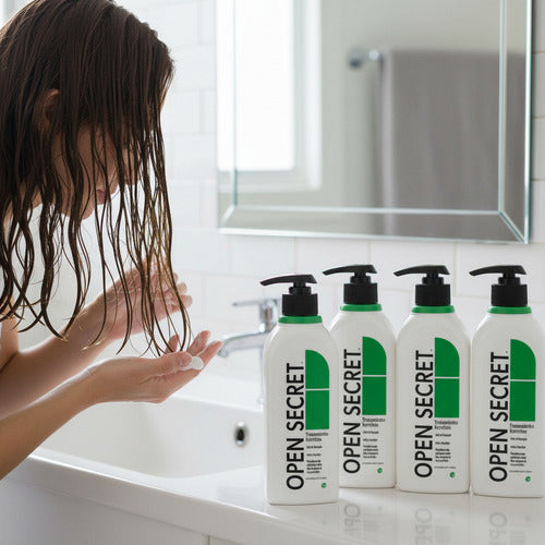 5 Piezas Keratina Nutricion Intensiva Open Secret 300ml