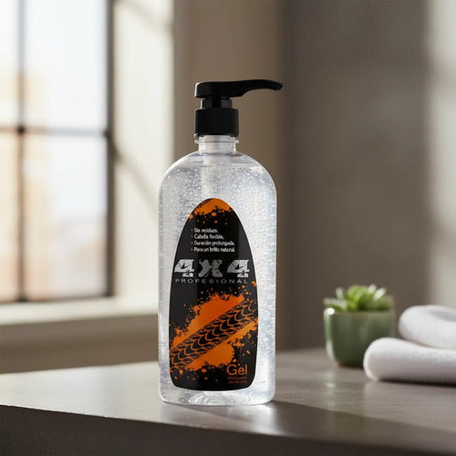 4x4 Gel Para Cabello Profesional 500g