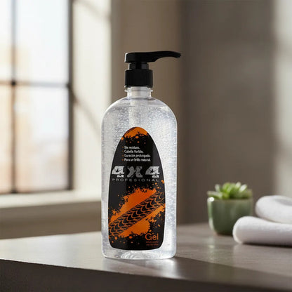 4x4 Gel Para Cabello Profesional 500g