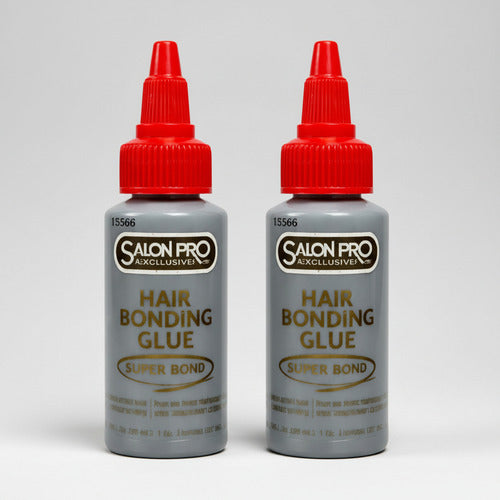 2 Pegamentos Latex Salon Pro Extensiones Naturales Pestañas Negro