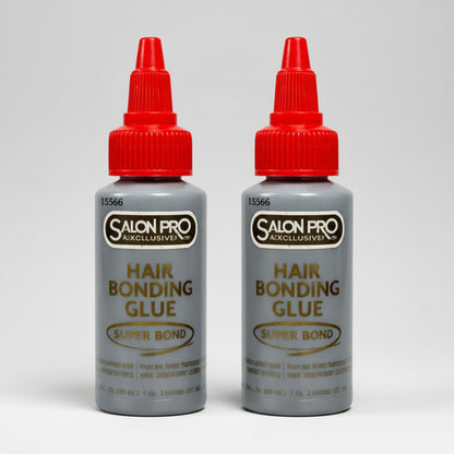 2 Pegamentos Latex Salon Pro Extensiones Naturales Pestañas Negro