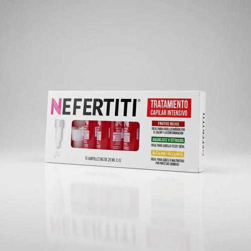 Nefertiti Ampolletas Alcalina - Frutos Rojos 10 X 20ml