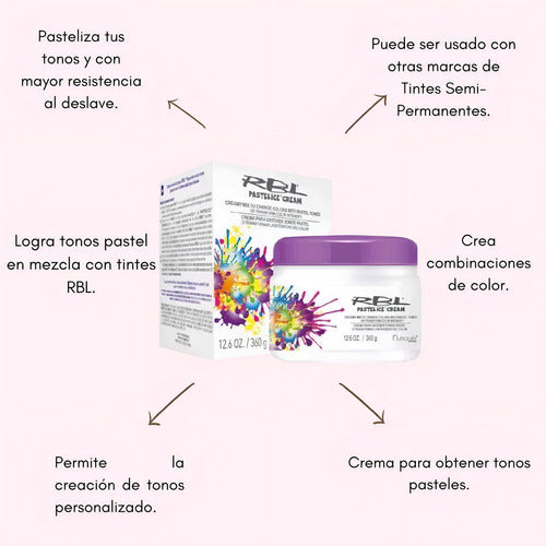 Matizador Rbl Tono Neutral Sin Amoníaco Cremoso 360ml Cabello Neutro