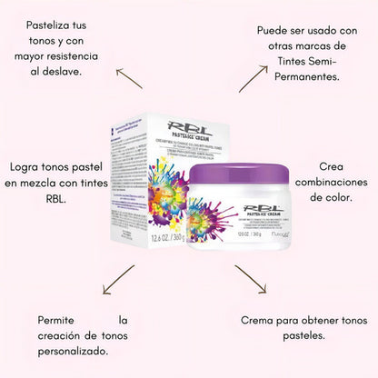 Matizador Rbl Tono Neutral Sin Amoníaco Cremoso 360ml Cabello Neutro