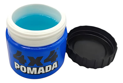 Pomada Azul  Aroma A Chicle Para Cabello  4x4 100gr