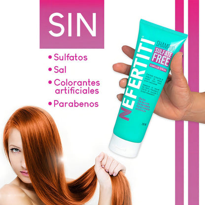 Shampoo Sin Sal Para Cabello Teñido Libre De Parabenos 250ml