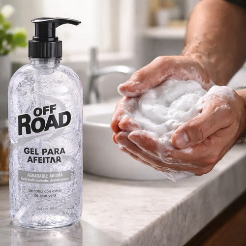 Gel Para Afeitar De 1kg 4x4 Off Road Sin Alcohol 1 Kg