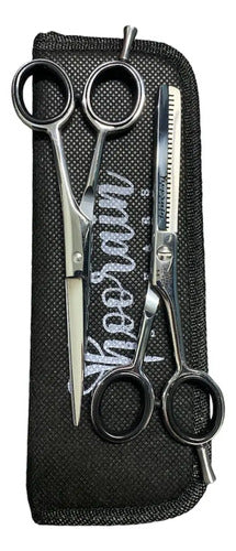 Tijeras Profesionales Hoorain Shears Corte Cabello Acero Japonés Barbero