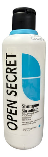 3 Piezas De Open Secret Sin Sulfato Shampoo 300ml